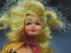 flagg blonde face
